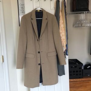 ZARA MEN winter camel coat